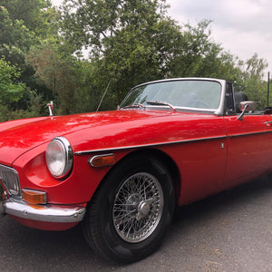 1970 MGB cabriolet roues rayons